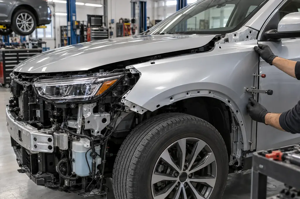 Collision & Auto Body Repair in a professional body shop