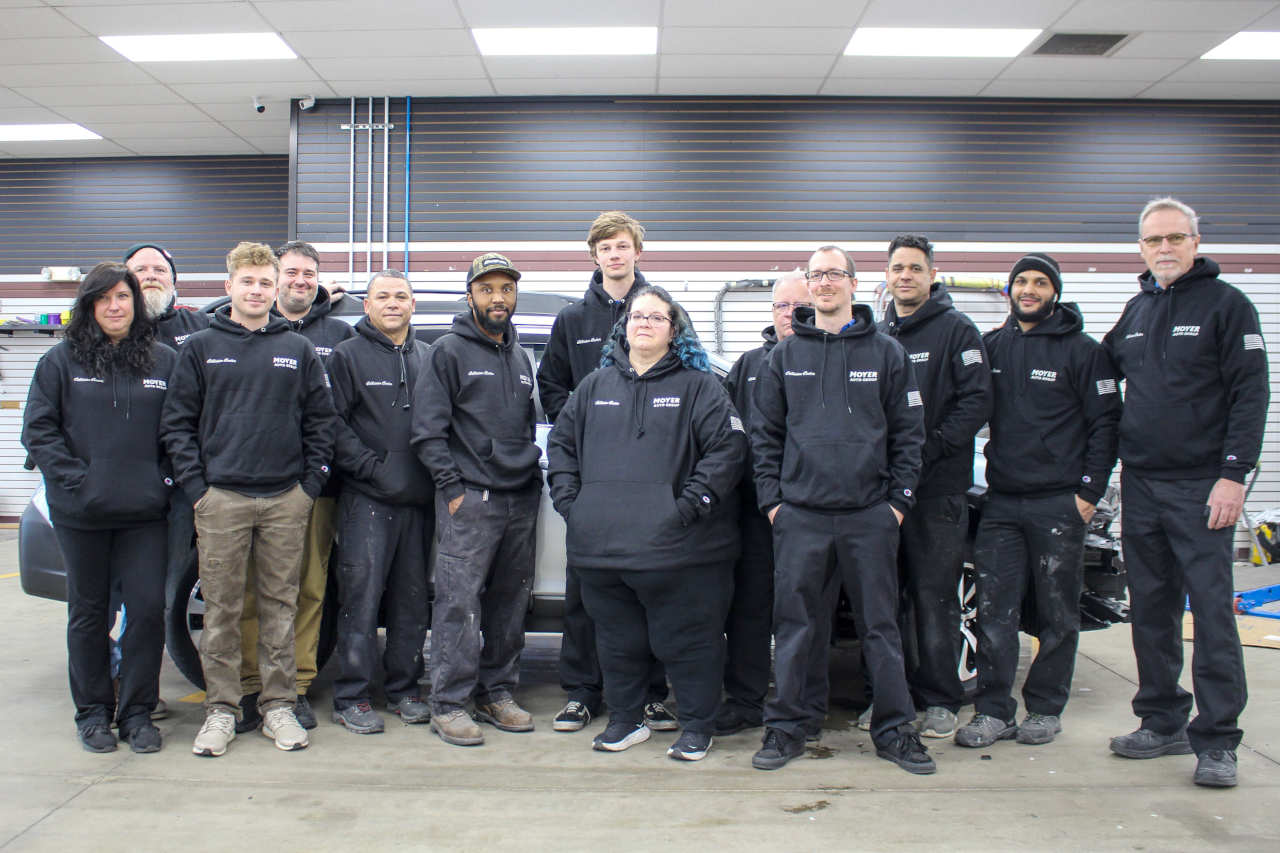 The Moyer Collision Repair team